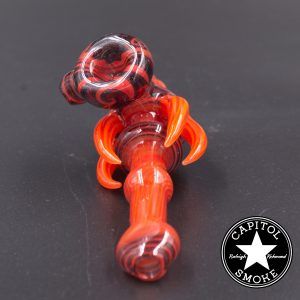 product glass pipe 00132886 02 | Drew Glass Red Fully Worked Sherlock