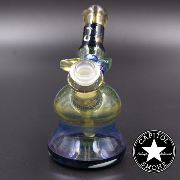 product glass pipe 00161282 00 | Steezy Glass 14mm DFL Dino Skull Rig