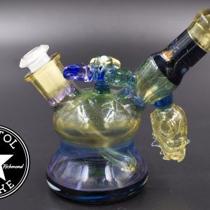 product glass pipe 00161282 01 | Steezy Glass 14mm DFL Dino Skull Rig