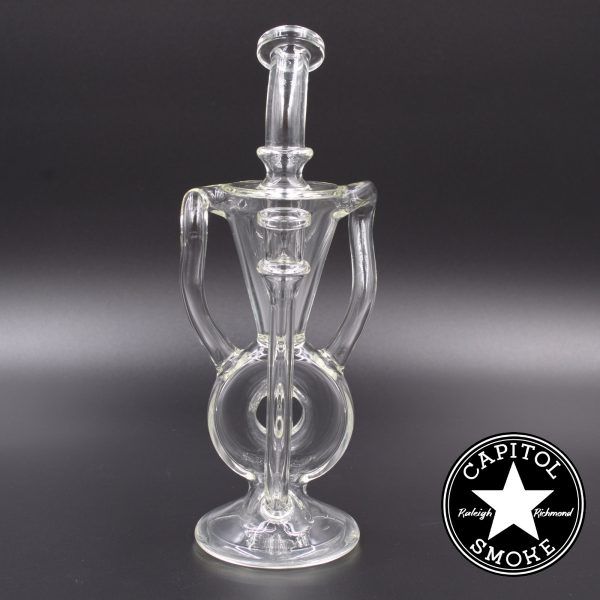 product glass pipe 00163927 00 | Major Glass Lab 14mm Worm Hole Recycler