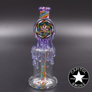product glass pipe 00167352 02 | Danlee Glass X Glassmith Purple 10mm Drip Rig
