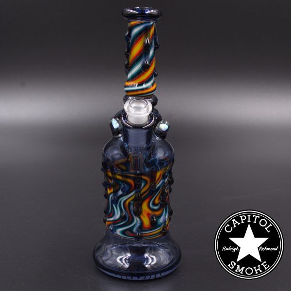product glass pipe 00167383 00 | Danlee Glass X Glassmith Fire/Ice 10mm Drip Rig
