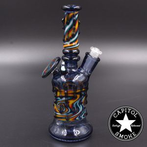 product glass pipe 00167383 03 | Danlee Glass X Glassmith Fire/Ice 10mm Drip Rig