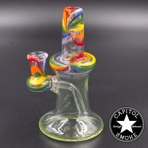product glass pipe 00169615 01 | 2Kind Glass 14mm Rainbow Banger Hanger