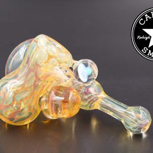 product glass pipe 00174251 01 | Liam the Glass Guy Silver Fumed Side Car