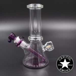 product glass pipe 00184458 01 | CLC Glass 14mm Faceted Mini Tube