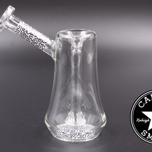 product glass pipe 00187169 03 | K. Harring Black/White Bubbler