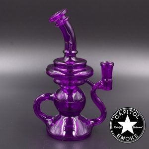 product glass pipe 00188081 03 | AFG Purple 14mm Single Uptake Klein Recycler