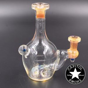 product glass pipe 00192798 03 | Dot Mark 10mm Gold Fumed Mini Rig