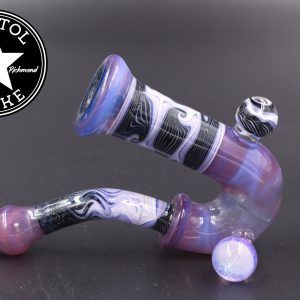 product glass pipe 00205078 03 | EKT Purple Wig Wag Sherlock