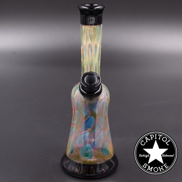 product glass pipe 00205306 00 | Liam the Glass Guy Gold/Silver Fumed Rig