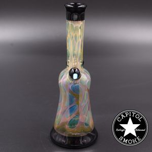 product glass pipe 00205306 02 | Liam the Glass Guy Gold/Silver Fumed Rig