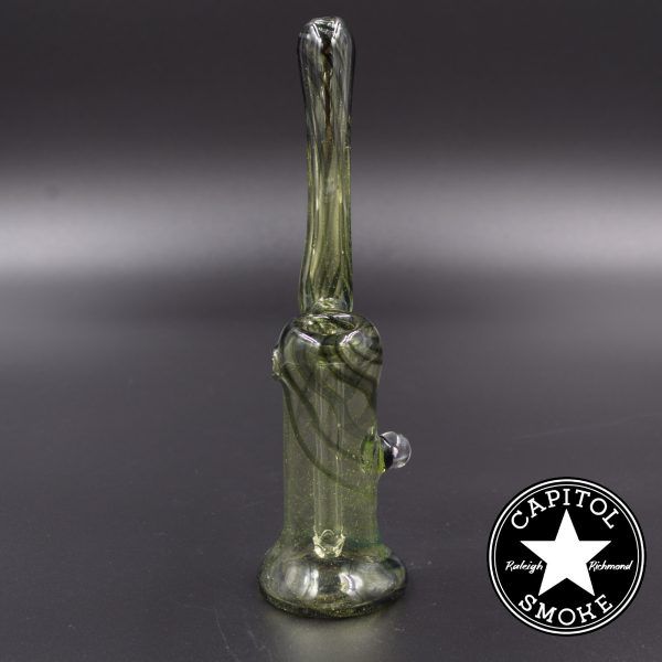 product glass pipe 00206006 00 | SMG Green Swirl Bubbler