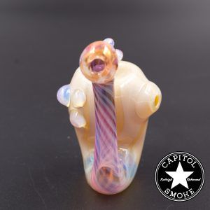 product glass pipe 00206440 02 | SMG Silver/Gold Fumed Sherlock