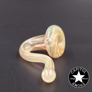 product glass pipe 00206785 02 | Liam the Glass Guy Silver Fumed Sherlock