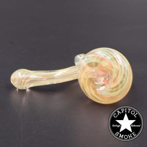 product glass pipe 00206785 03 | Liam the Glass Guy Silver Fumed Sherlock