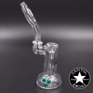 product glass pipe 00207287 03 | Prism Glass Blue Accent Bubbler