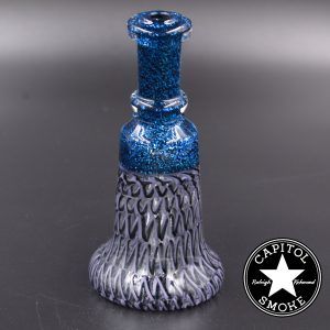 product glass pipe 00208826 02 | 2Kind Glass 14mm Blue Dichro Mini Rig