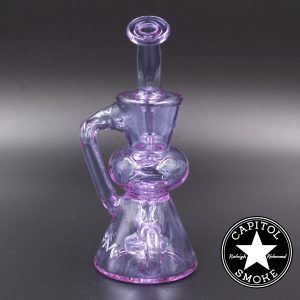 product glass pipe 00210539 02 | AFM 14mm Purple Single Uptake Klein Recycler