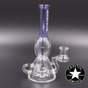 product glass pipe 00210553 03 | AFM 14mm Purple Single Uptake Recycler