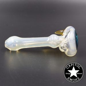 product glass pipe 00210614 03 | G. Check Glass Silver Fumed Spoon