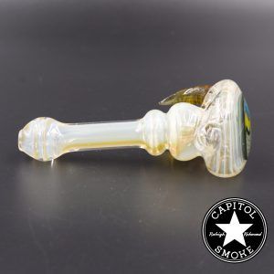 product glass pipe 00210638 03 | G. Check Glass Silver Fumed Spoon