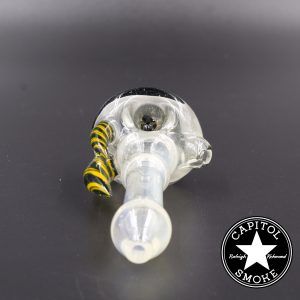 product glass pipe 00210706 02 | G. Check Glass Silver Fumed Spoon