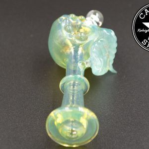 product glass pipe 00211956 02 | Glass By Hunter Light Green Leaf Spoon