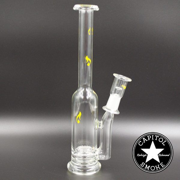 product glass pipe 0021199 03 | Hitman Glass 12" Green Showerhead Rig