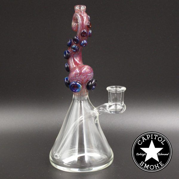 product glass pipe 00212038 03 | Tub Glass Purple Tentacle Rig