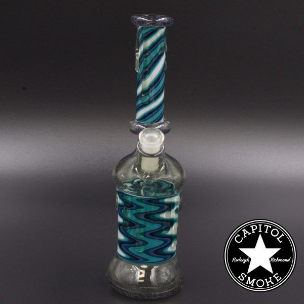 product glass pipe 00212687 00 | Dan Lee Glass CFL Blue Ice Linework Rig