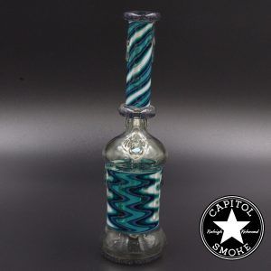 product glass pipe 00212687 02 | Dan Lee Glass CFL Blue Ice Linework Rig