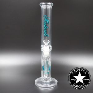 Product glass pipe 00007245 01 | Medicali Blue 14" 14mm Straight Tube