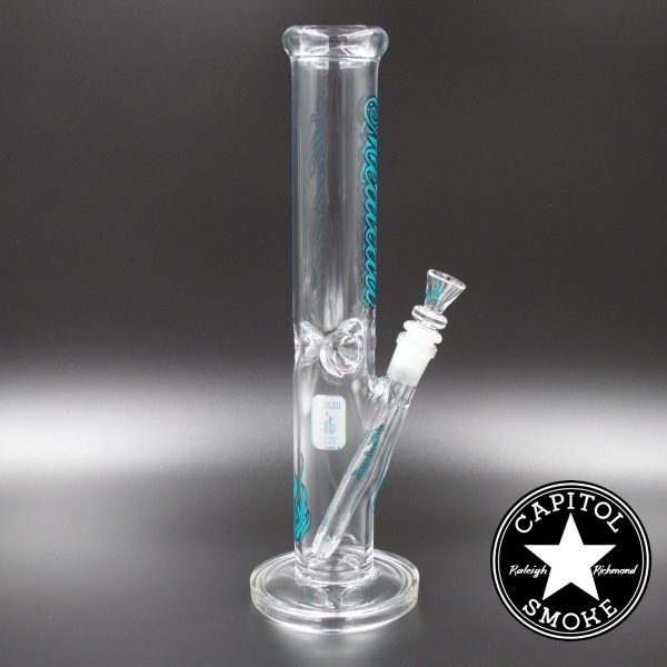 Product glass pipe 00007276 00 | Medicali Blue 14" 14mm Heavy Straight Tube