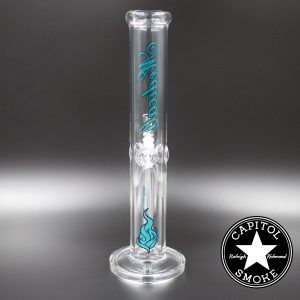 Product glass pipe 00007276 03 | Medicali Blue 14" 14mm Heavy Straight Tube