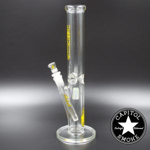 Product glass pipe 00115919 02 | Medicali Yellow 14" 14mm Straight Tube