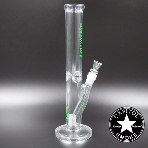Product glass pipe 00220347 00 | Medicali Seafoam 14" 14mm Straight Tube