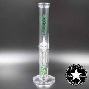 Product glass pipe 00220347 03 | Medicali Seafoam 14" 14mm Straight Tube