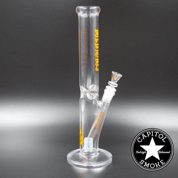 Product glass pipe 00220361 00 | Medicali Orange 14" 14mm Straight Tube