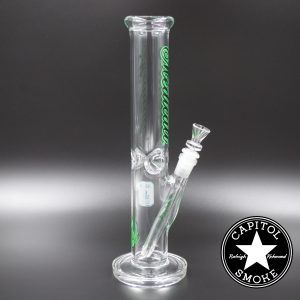 Product glass pipe 00220408 00 | Medicali Seafoam 14" 14mm Heavy Straight Tube