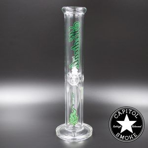Product glass pipe 00220408 03 | Medicali Seafoam 14" 14mm Heavy Straight Tube