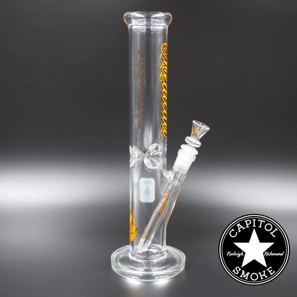 Product glass pipe 00220422 00 | Medicali Orange 14" 14mm Heavy Straight Tube