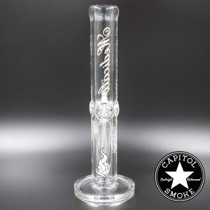 Product glass pipe 00220460 03 | Medicali White 14" 14mm Heavy Straight Tube