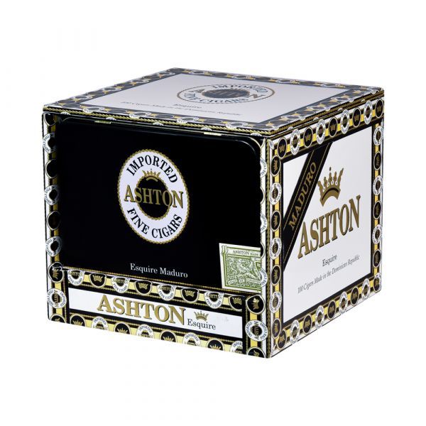 product cigar ashton esquire maduro tin 210000001020 00 | Ashton Esquire Maduro Tin