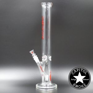 product glass pipe 00011334 01 | Medicali Red 18" 14mm Heavy Straight Tube
