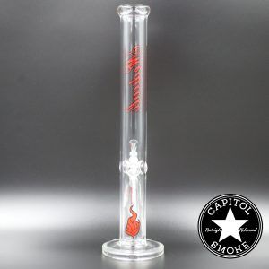 product glass pipe 00011334 02 | Medicali Red 18" 14mm Heavy Straight Tube