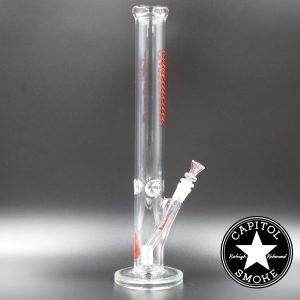 product glass pipe 00011334 03 | Medicali Red 18" 14mm Heavy Straight Tube