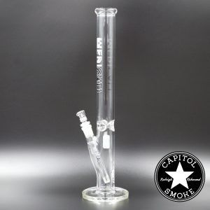 product glass pipe 00115438 01 | Medicali White 18" 14mm Straight Tube