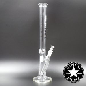 product glass pipe 00115438 03 | Medicali White 18" 14mm Straight Tube