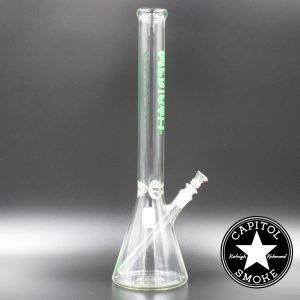 product glass pipe 00115445 03 | Medicali Green 18" 14mm Beaker Bottom Tube